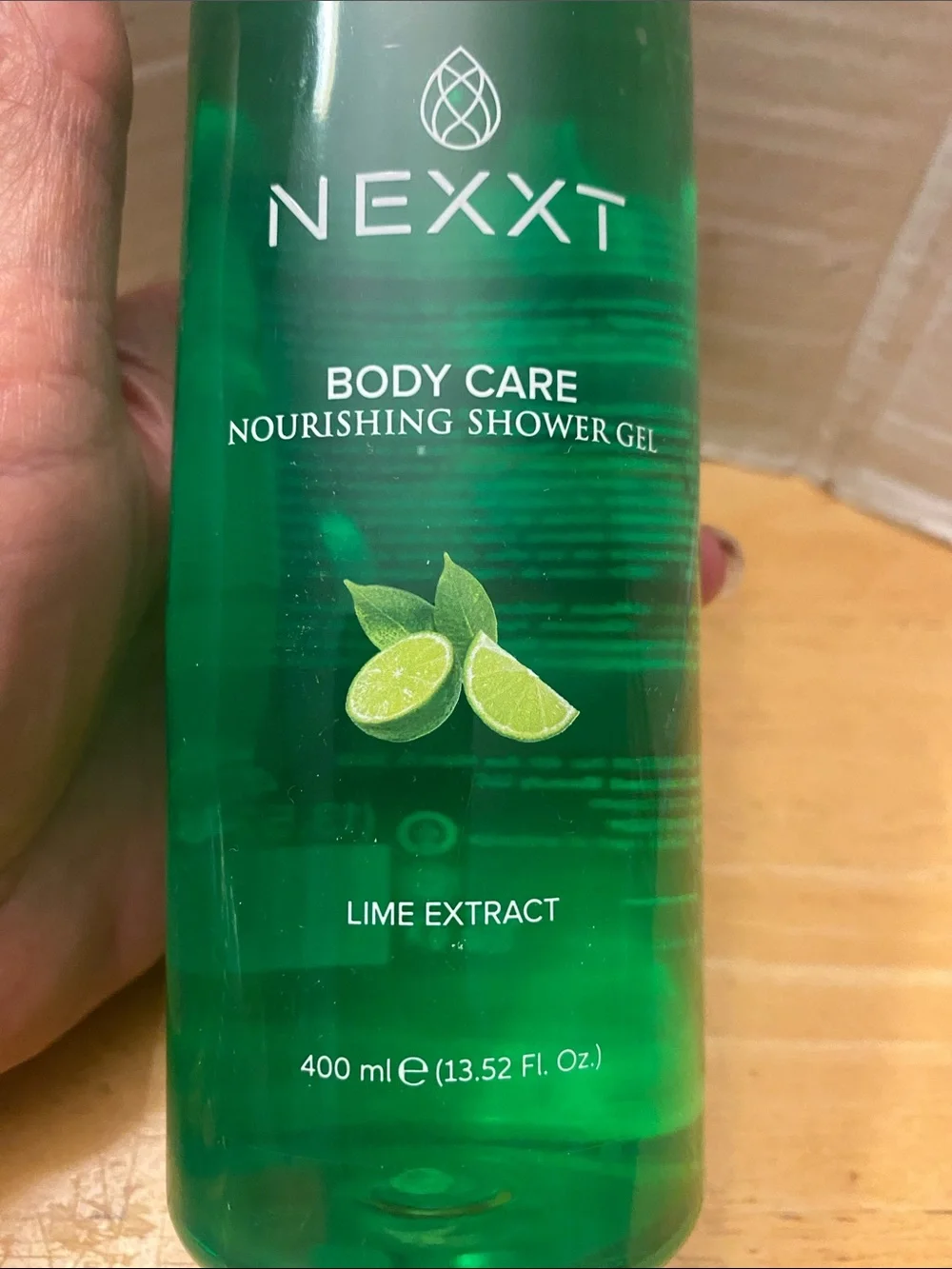 Nexxt lime extract Body Care Nourishing Shower Gel full size 13.52 oz sealed NWT